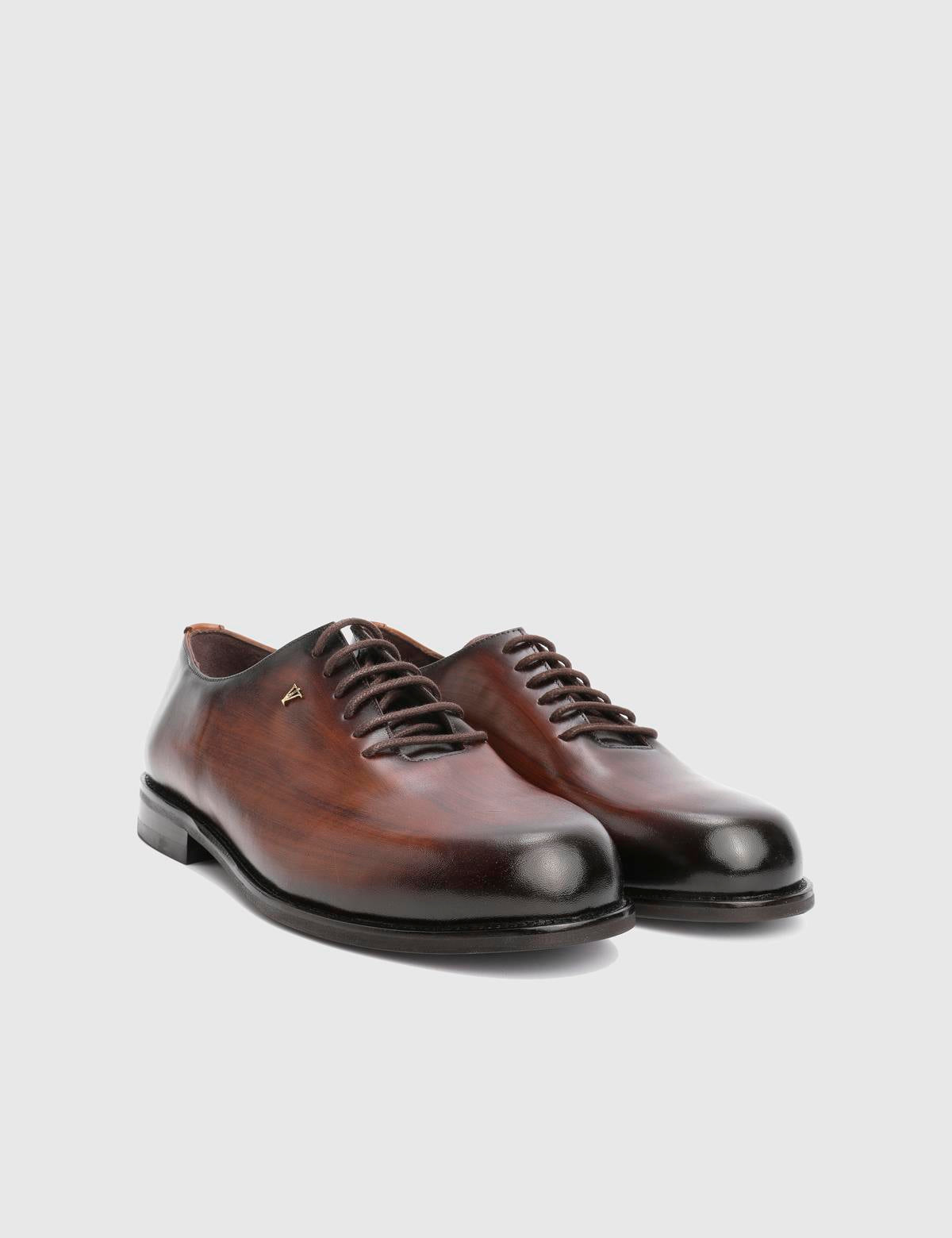 Marston Saddle Brown Leather Men's Oxford