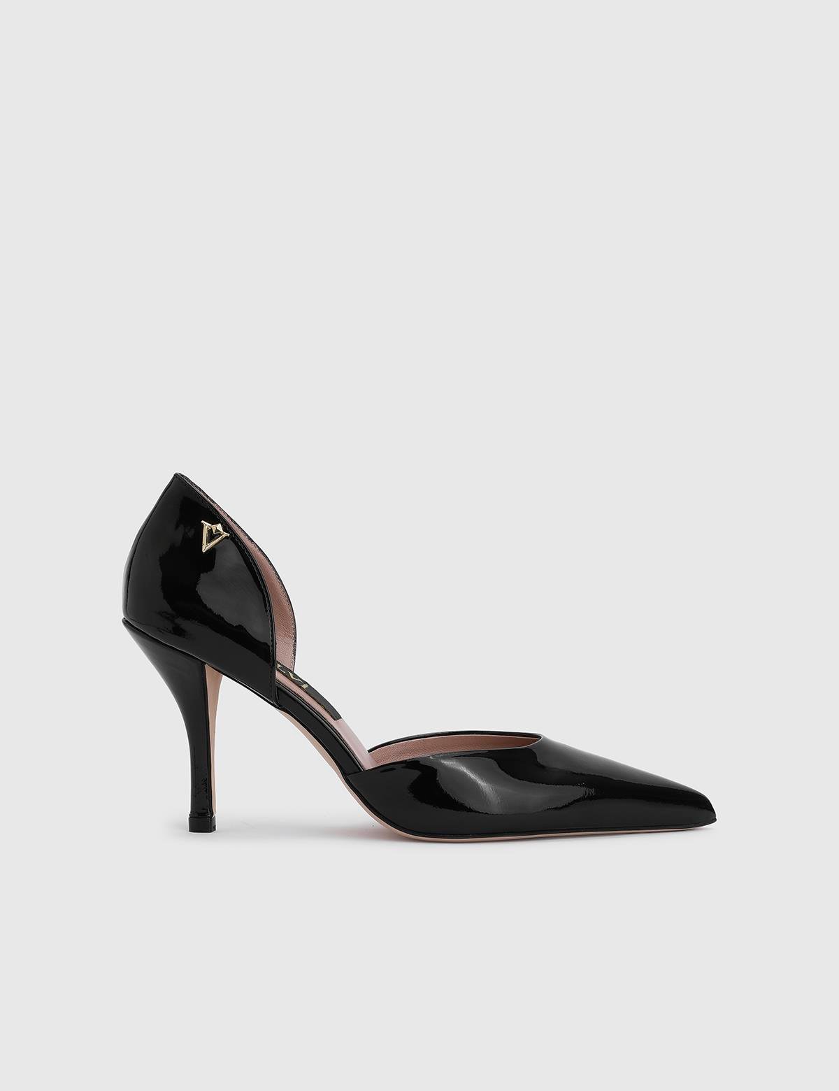 Melina Black Patent Leather Women's Pump