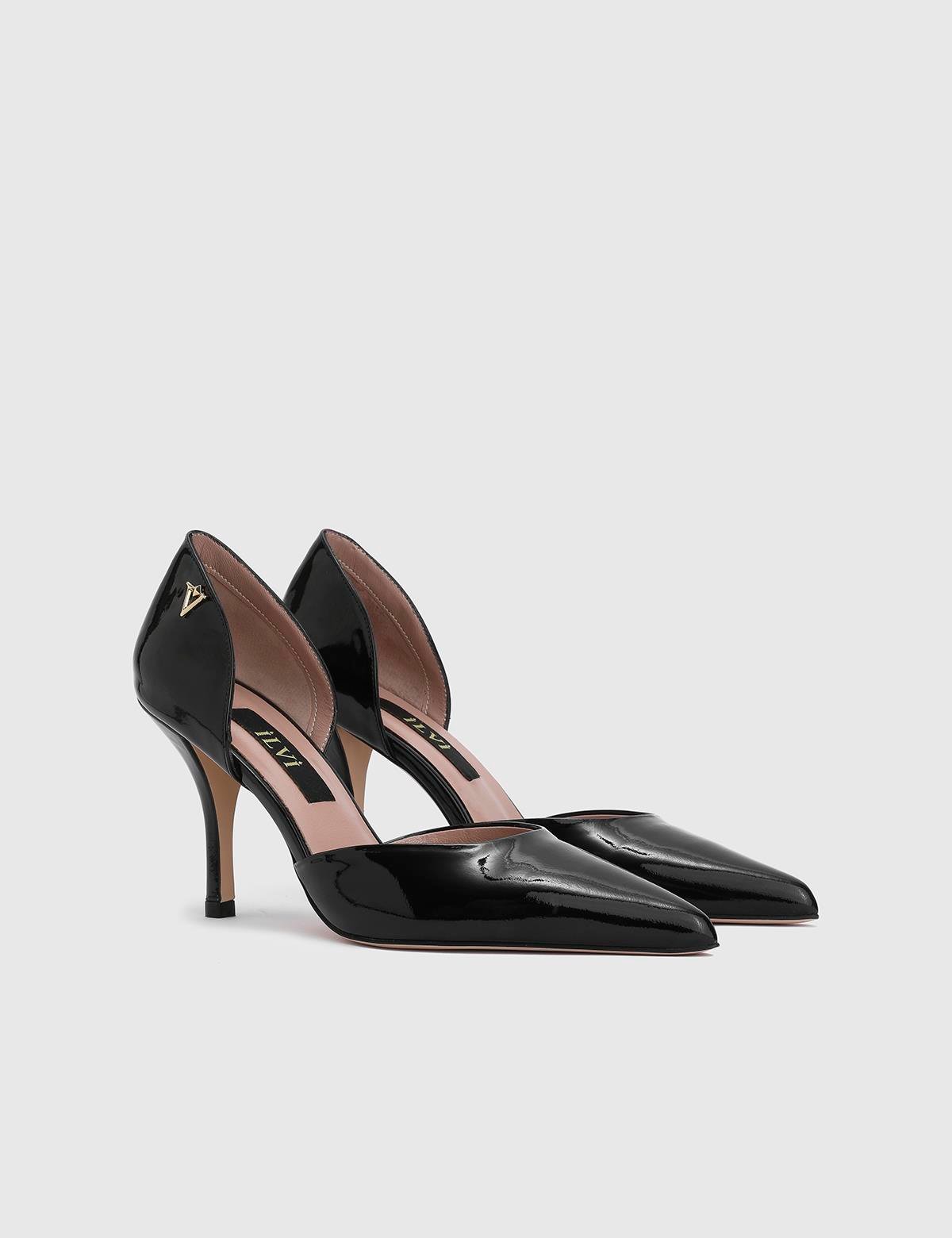 Melina Black Patent Leather Women's Pump