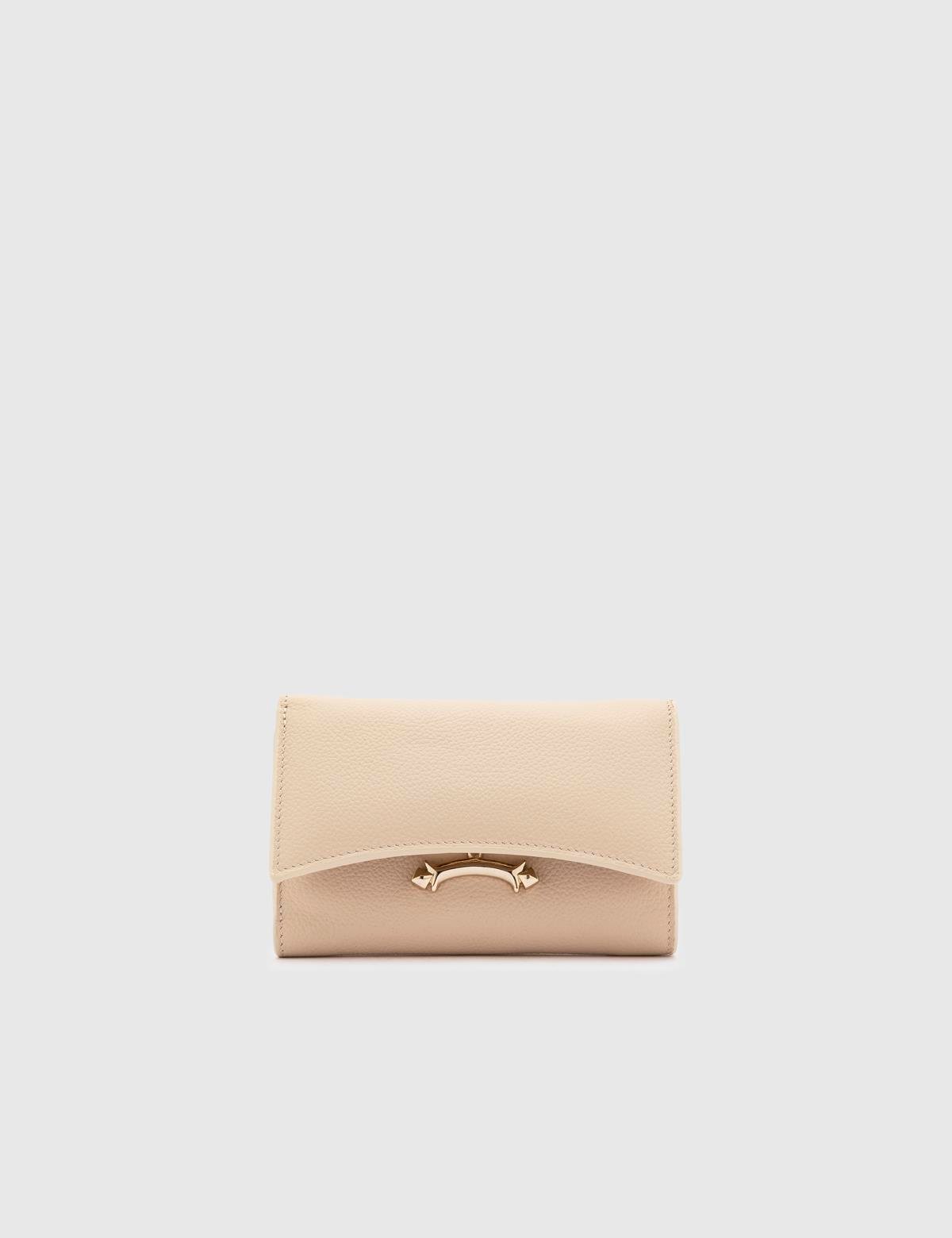 Merrill Beige Floater Leather Women's Wallet