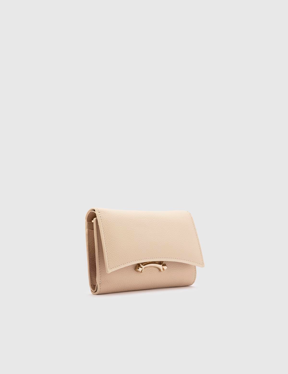 Merrill Beige Floater Leather Women's Wallet