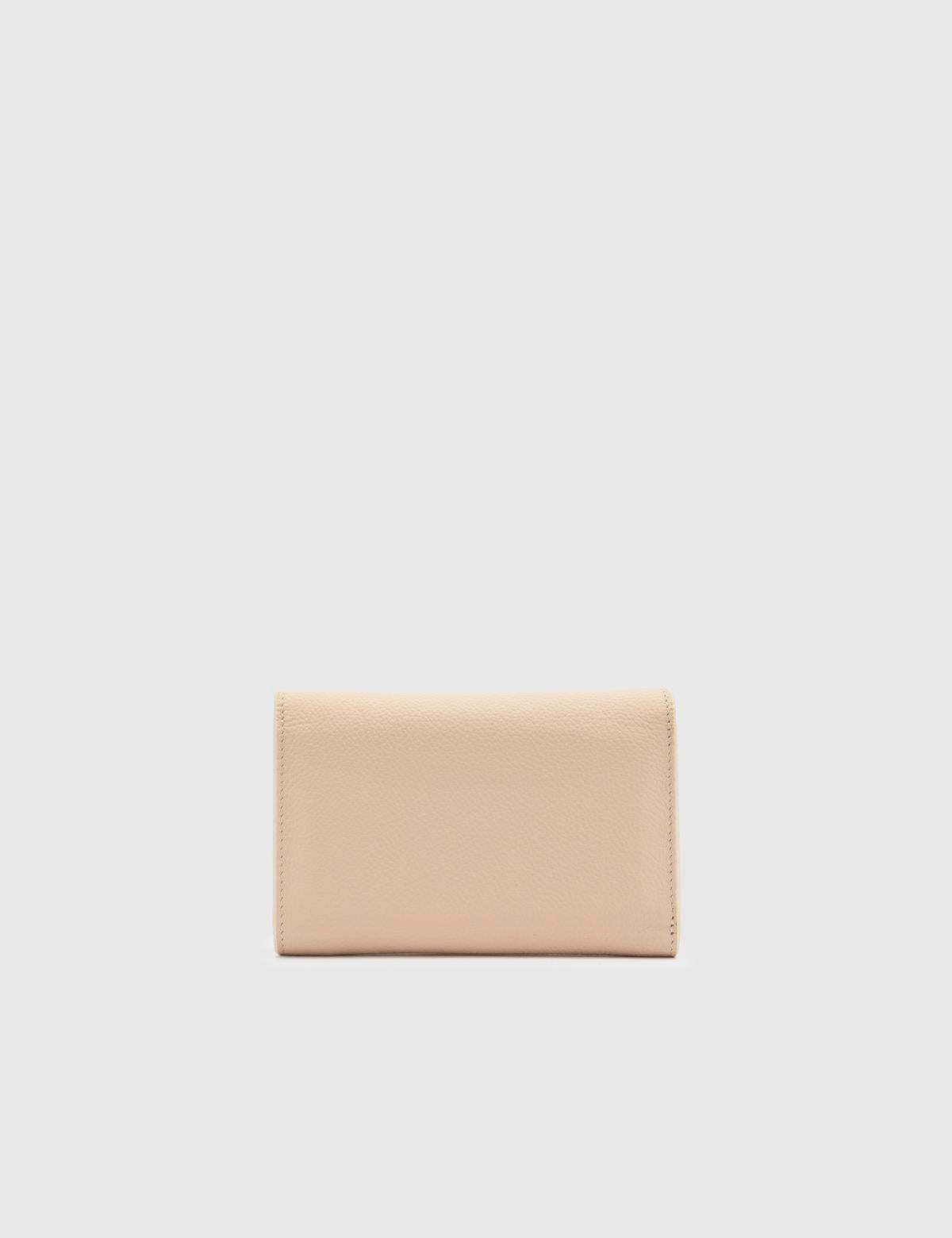 Merrill Beige Floater Leather Women's Wallet