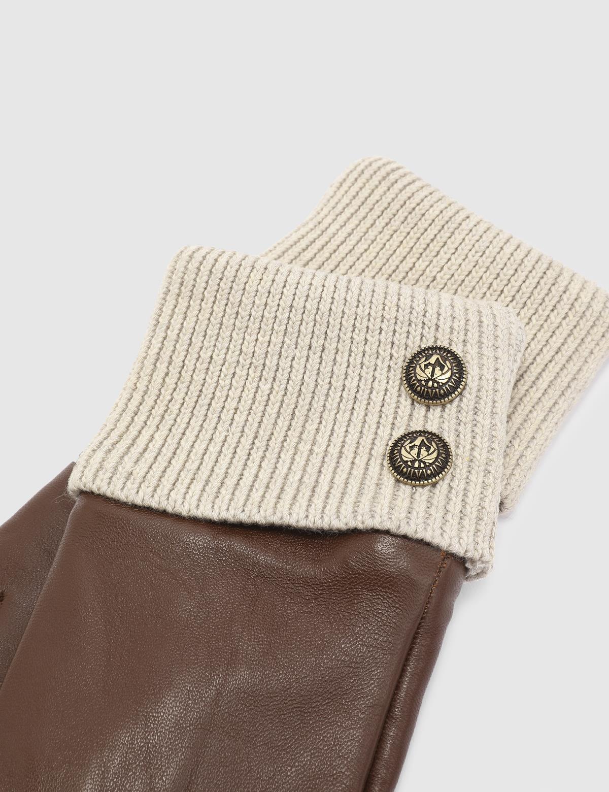 Michiri Saddle Brown Women's Gloves