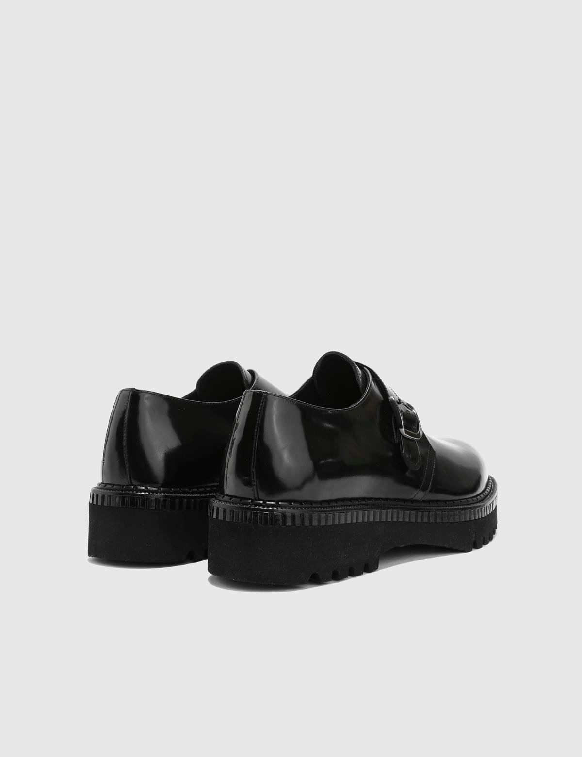 Miklos Black Florentic Leather Men's Loafer