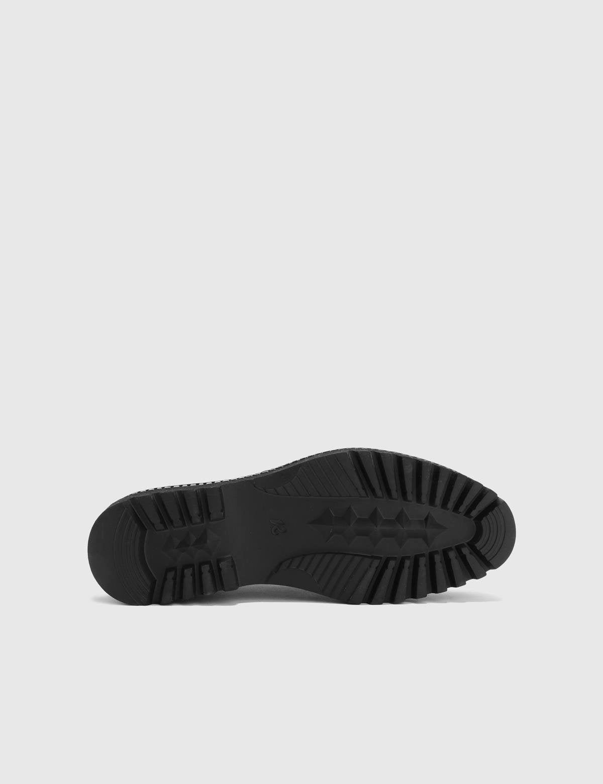 Miklos Black Florentic Leather Men's Loafer