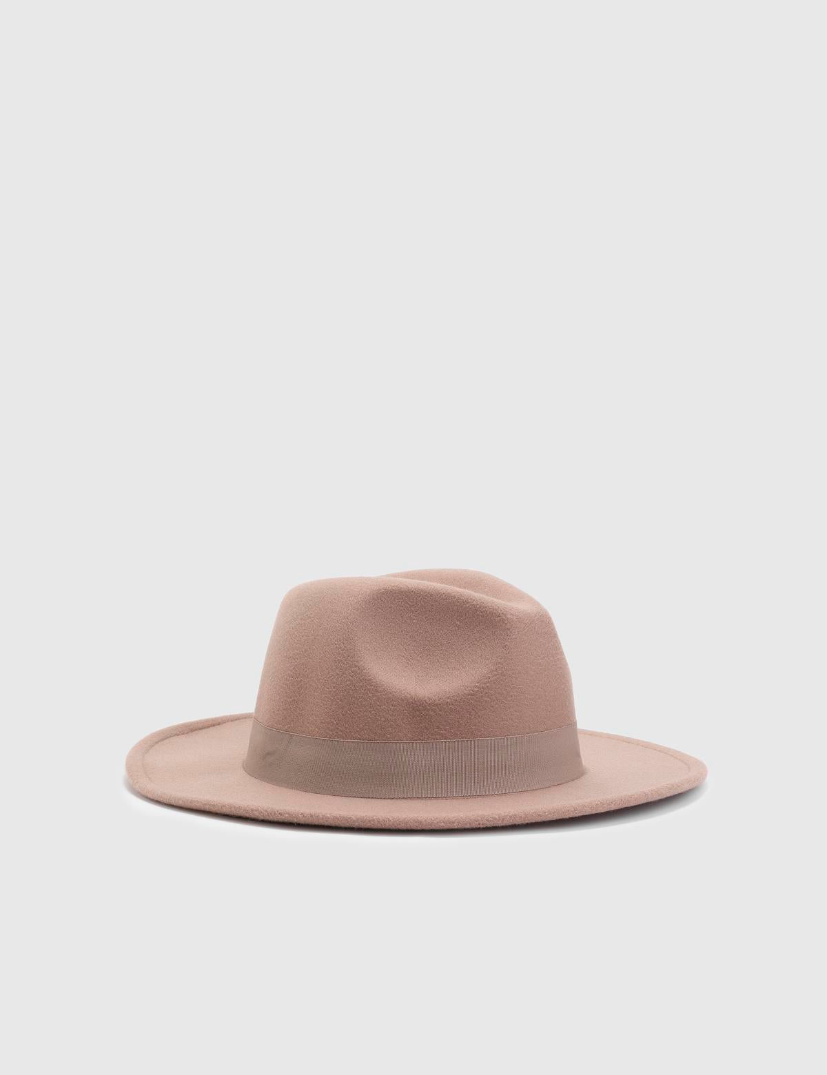 Minako Beige Cashmere Women's Hat