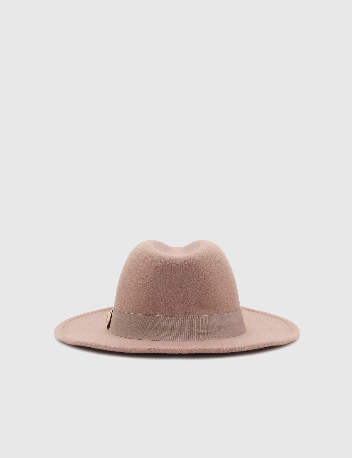 Minako Beige Cashmere Women's Hat