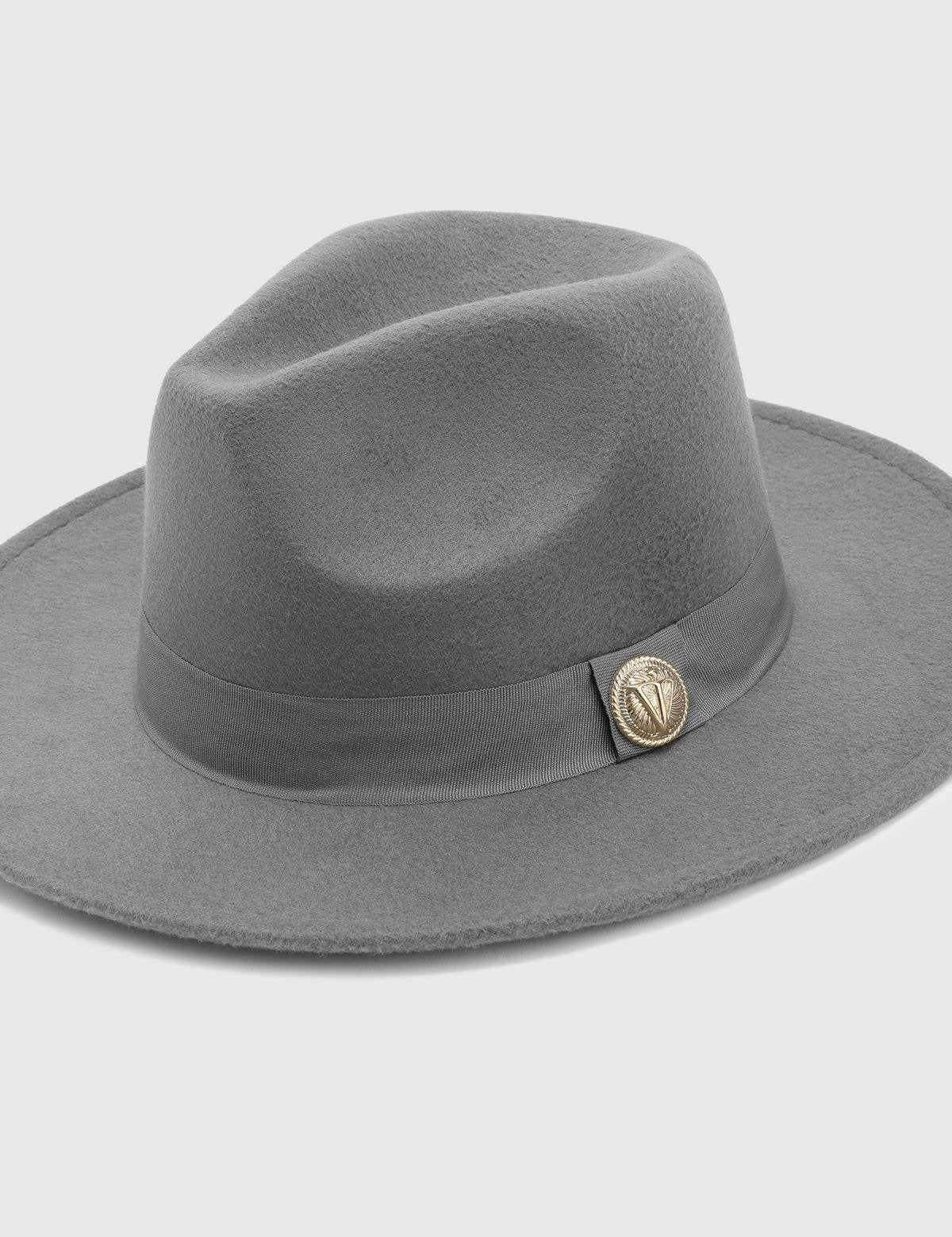 Minako Grey Cashmere Women's Hat