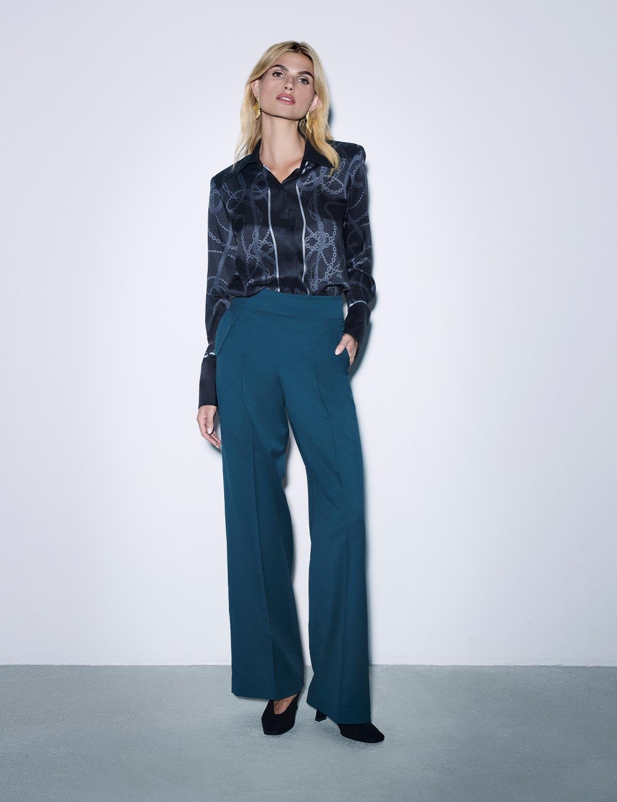 Molarini Green Women's Pants