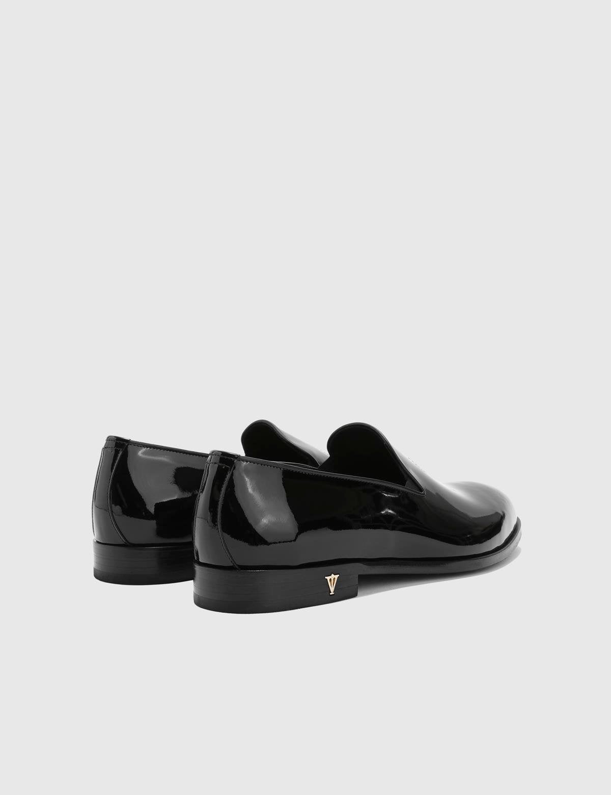 Moreno Black Patent Leather Men's Tuxedo Shoe