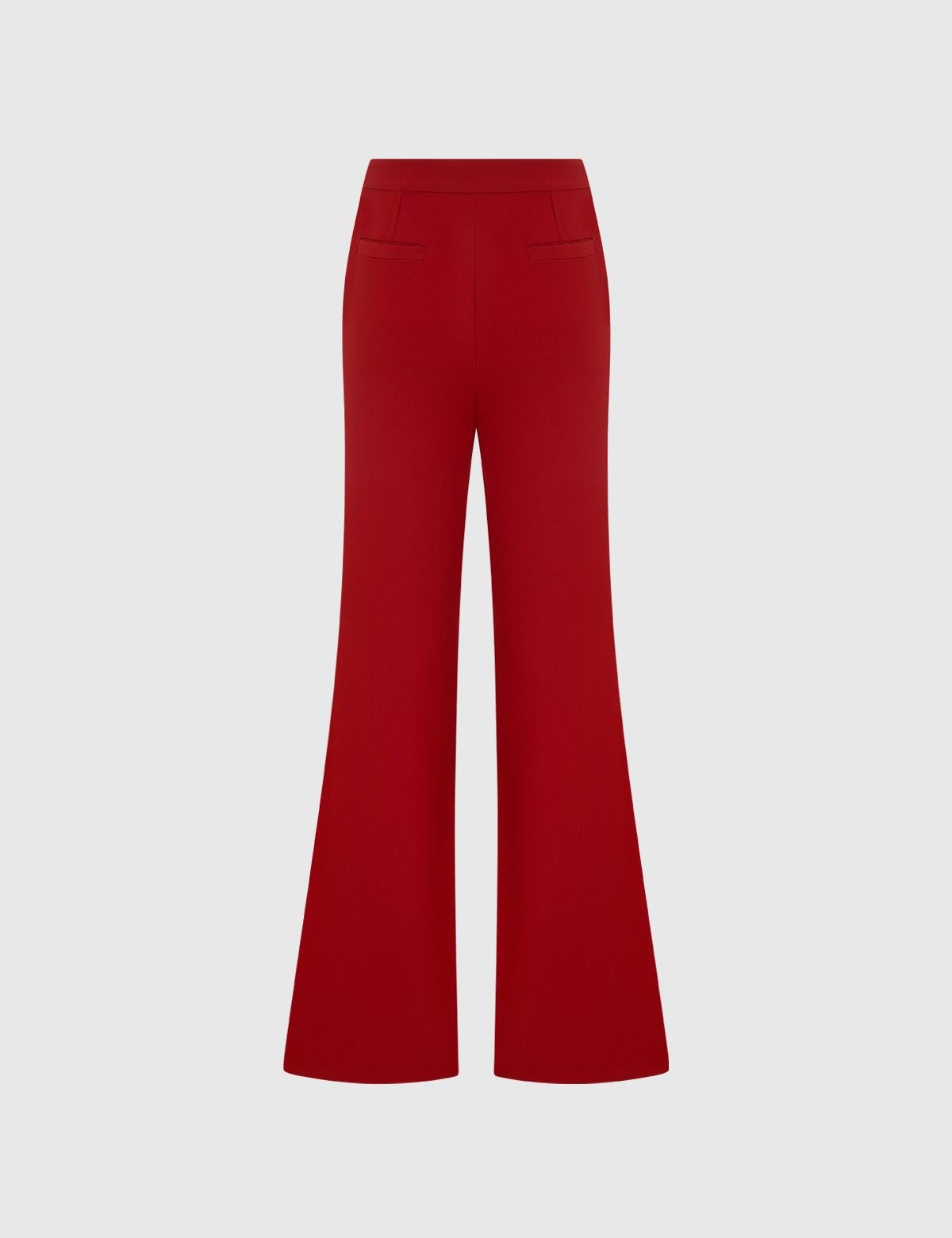 Nallely Red Women's Trousers