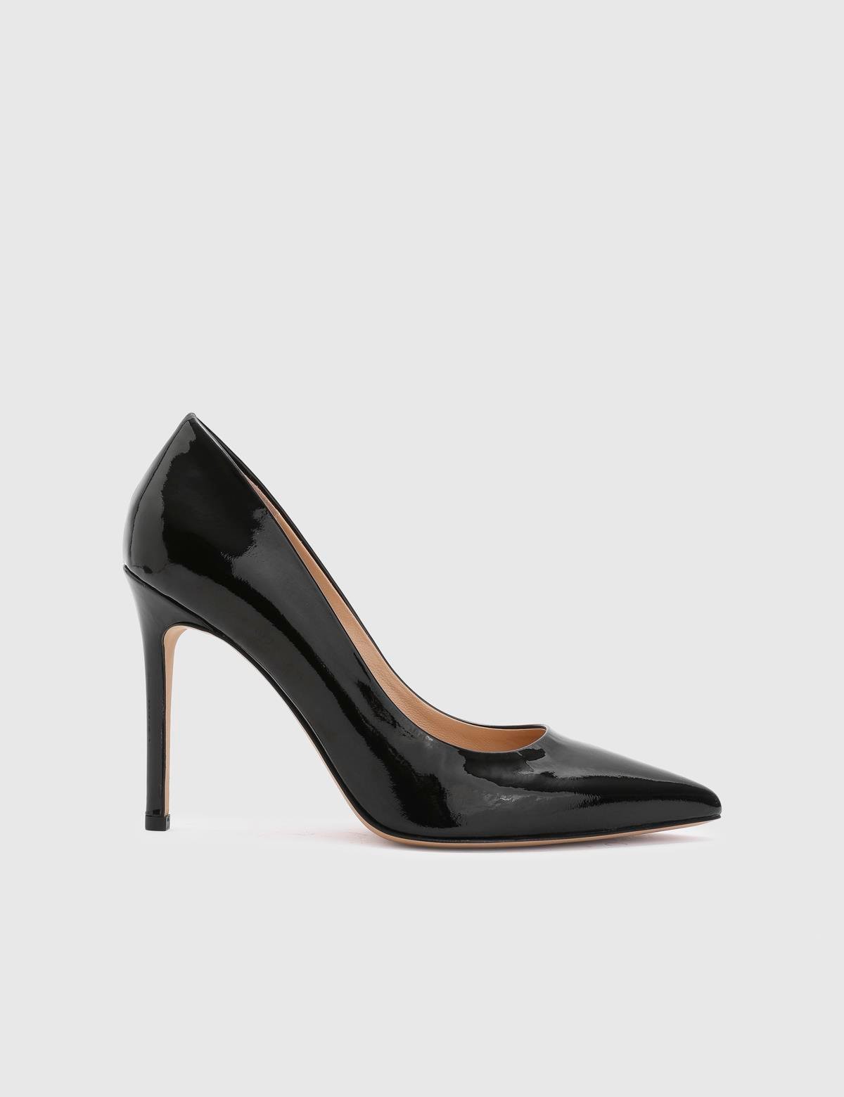 Nelli Black Patent Leather Women's Stiletto