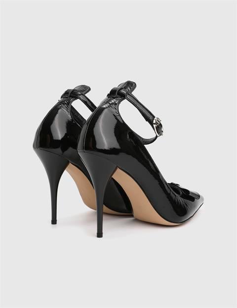Noble Black Patent Leather Women's Pump