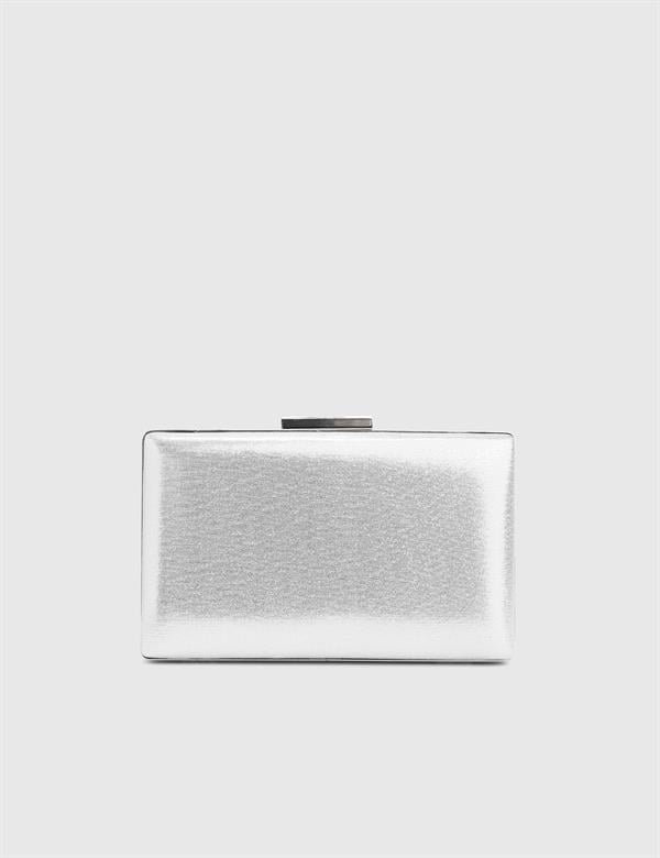 Nysa Silver Women's Clutch