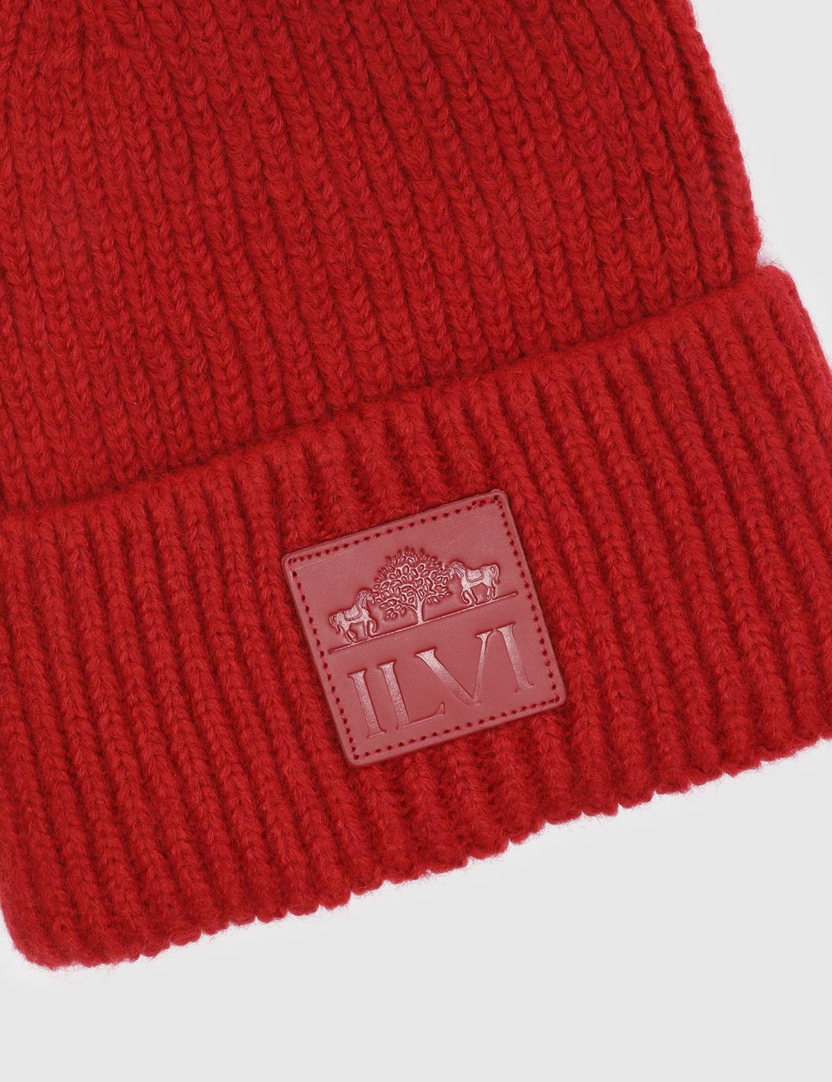 Odette Red Unisex Beret