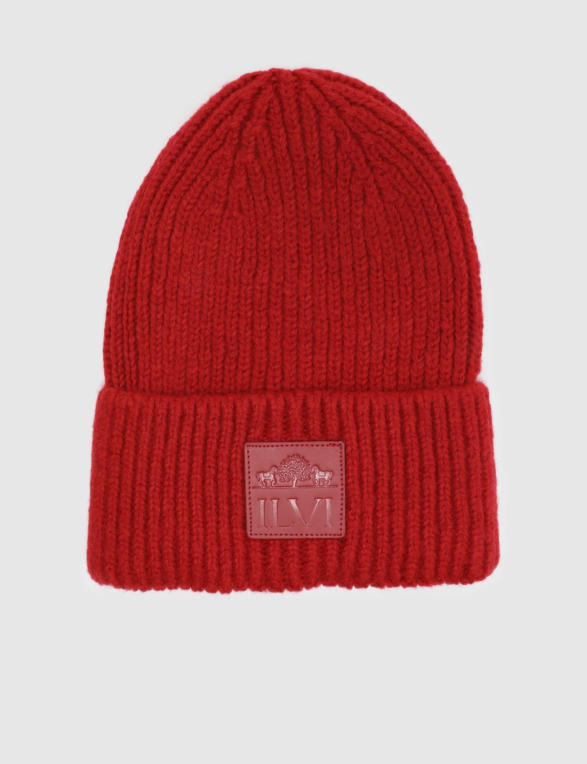 Odette Red Unisex Beret