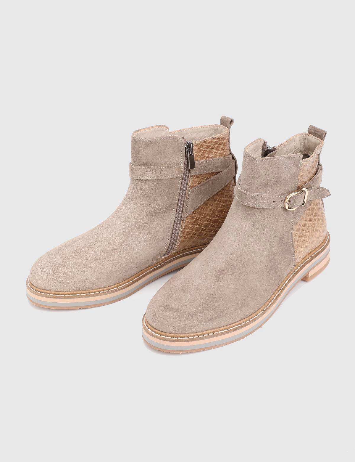 Palma Mink Suede Leather Women's Boot