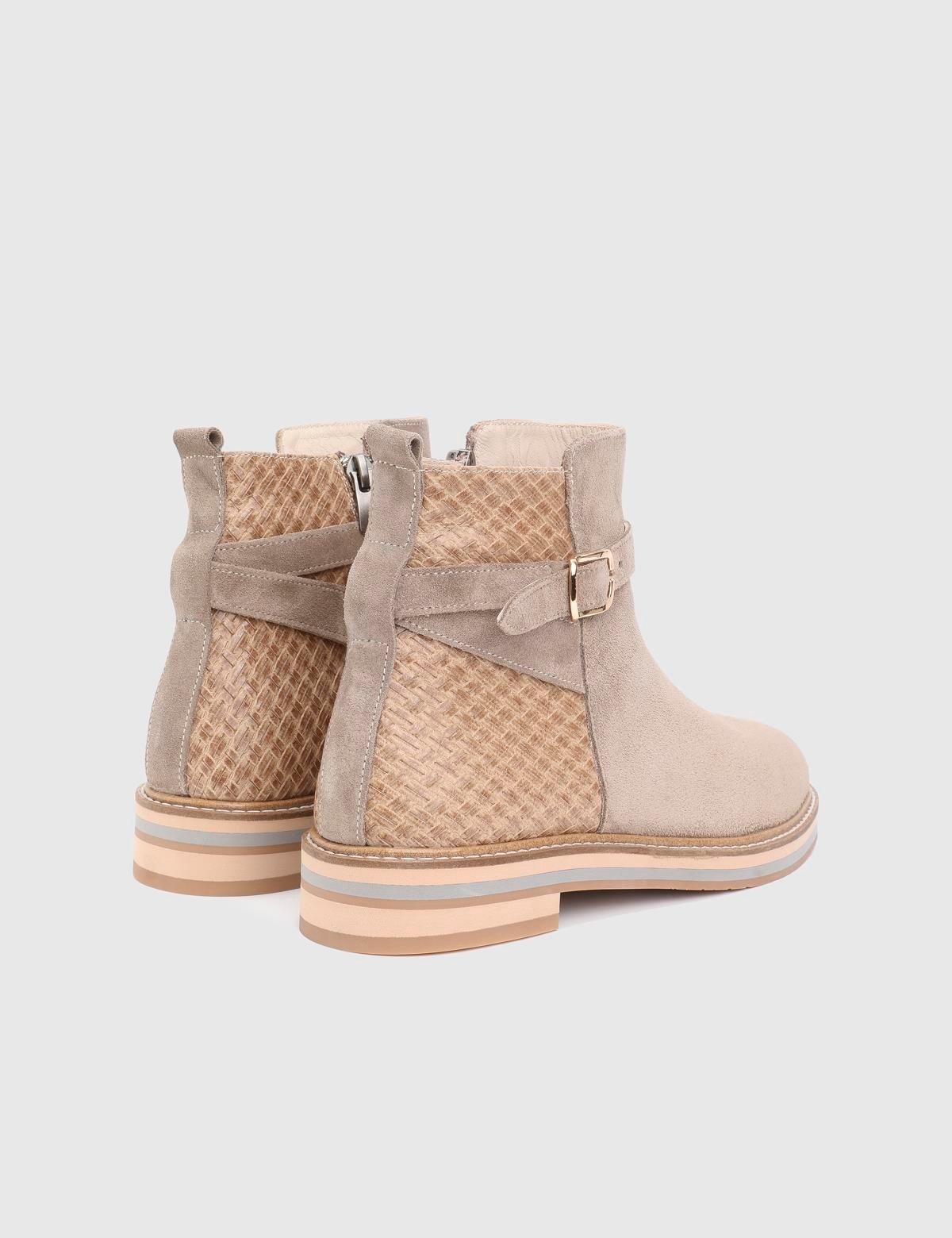 Palma Mink Suede Leather Women's Boot