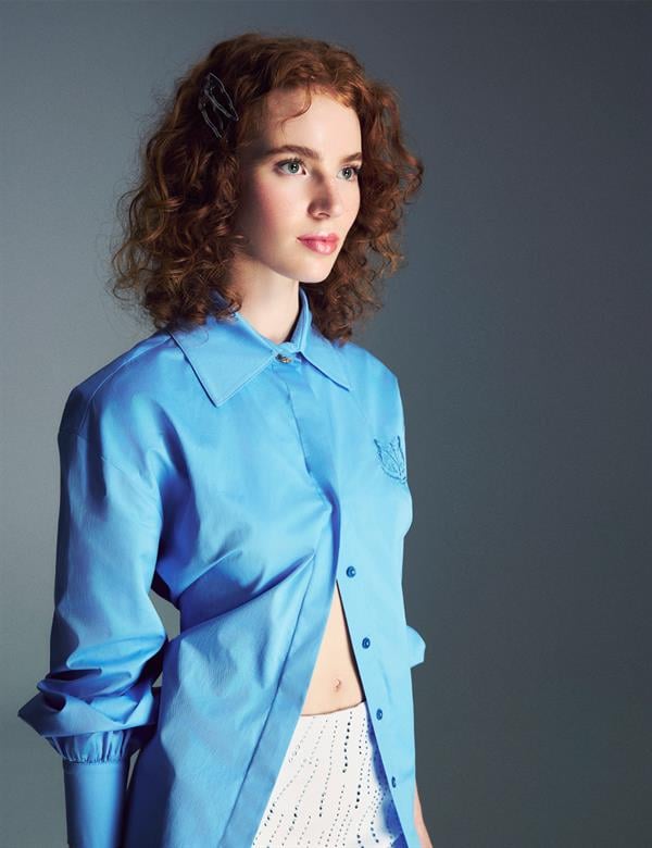 Pega Blue Women's Shirt
