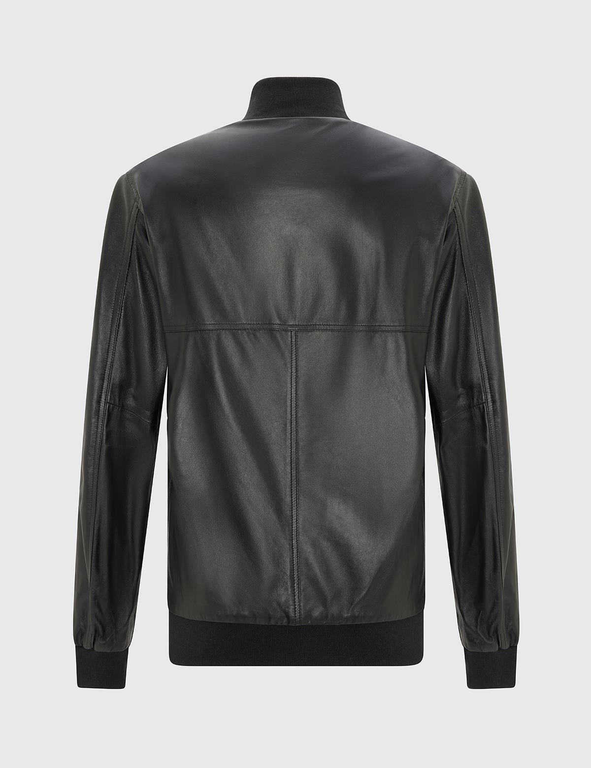 Percival Black Men's Leather Jacket