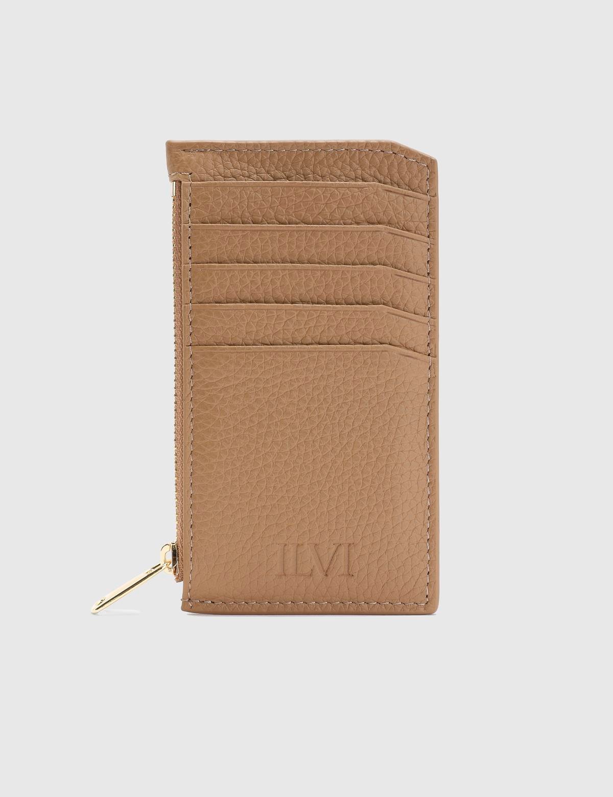 Pereira Mink Floater Leather Unisex Card Holder