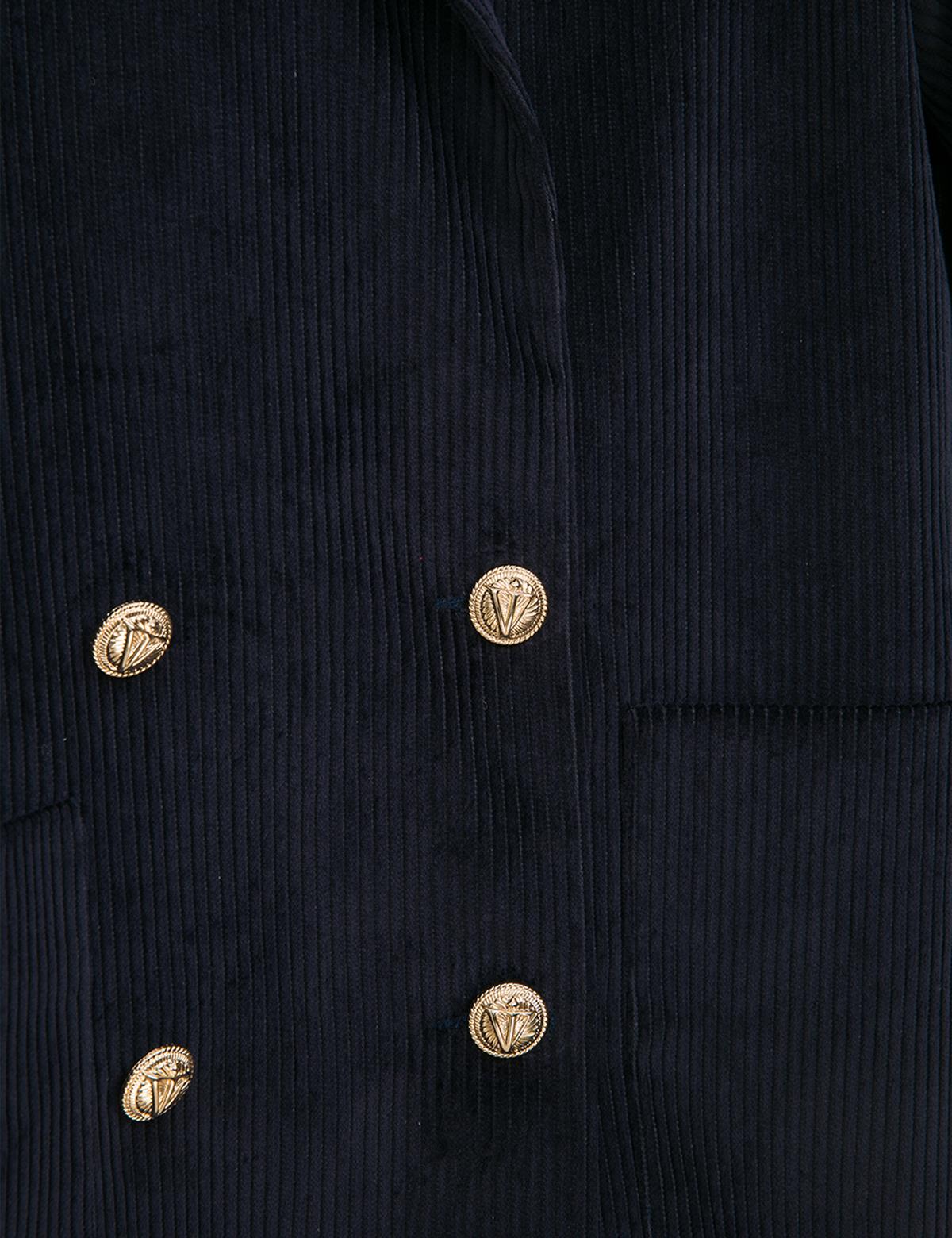 Petro Navy Blue Women's Oversized Jacket