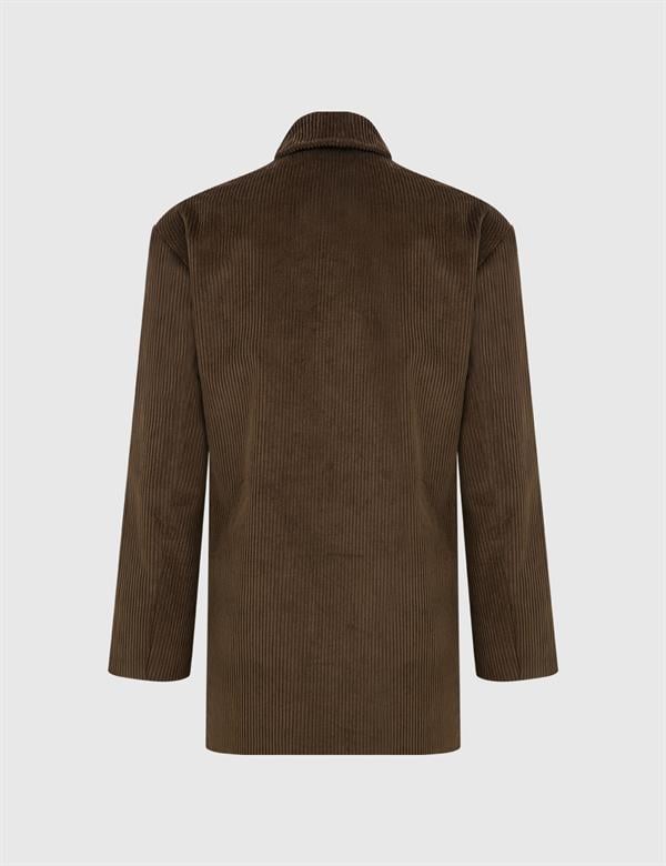 Petro Green Women's Oversized Jacket