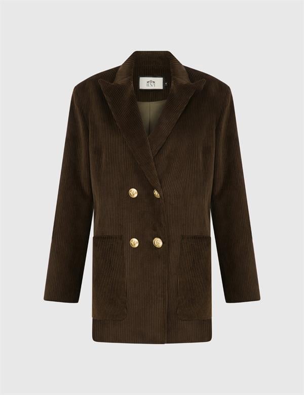 Petro Green Women's Oversized Jacket
