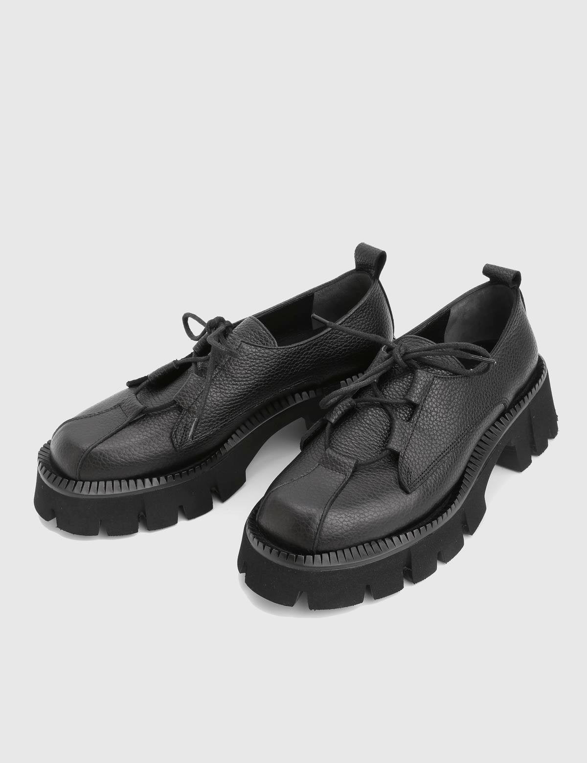 Reda Brown Floater Leather Women's Oxford