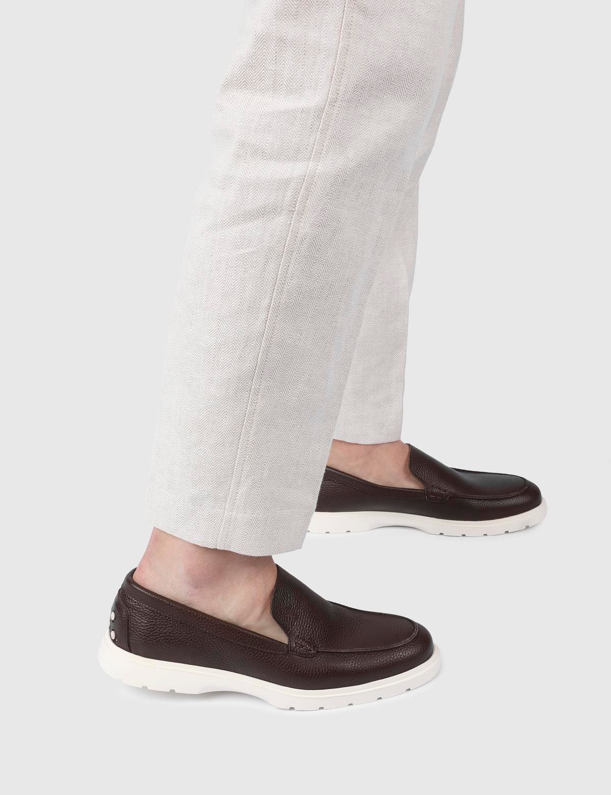 Roy Brown Deer Leather Men's Loafer