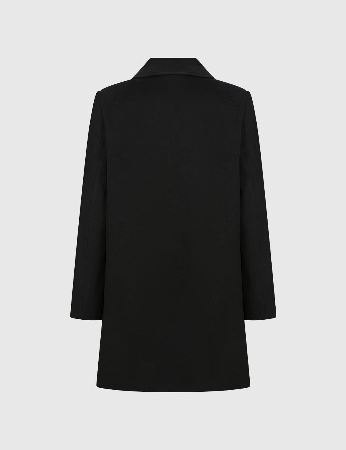 Rudny Black Women's Coat