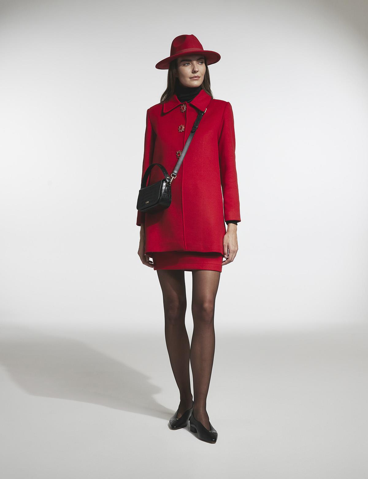 Rudny Red Women's Coat