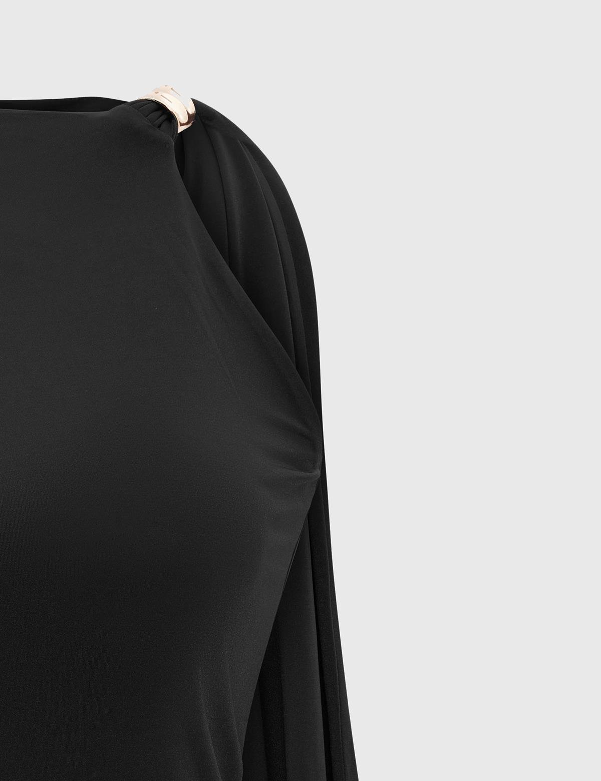 Saras Black Women's Blouse