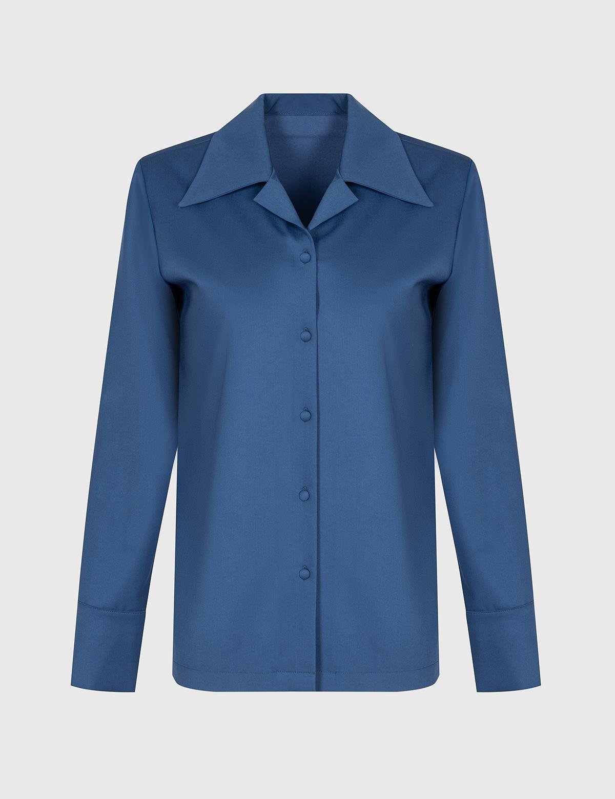 Serya Blue Women's Shirt