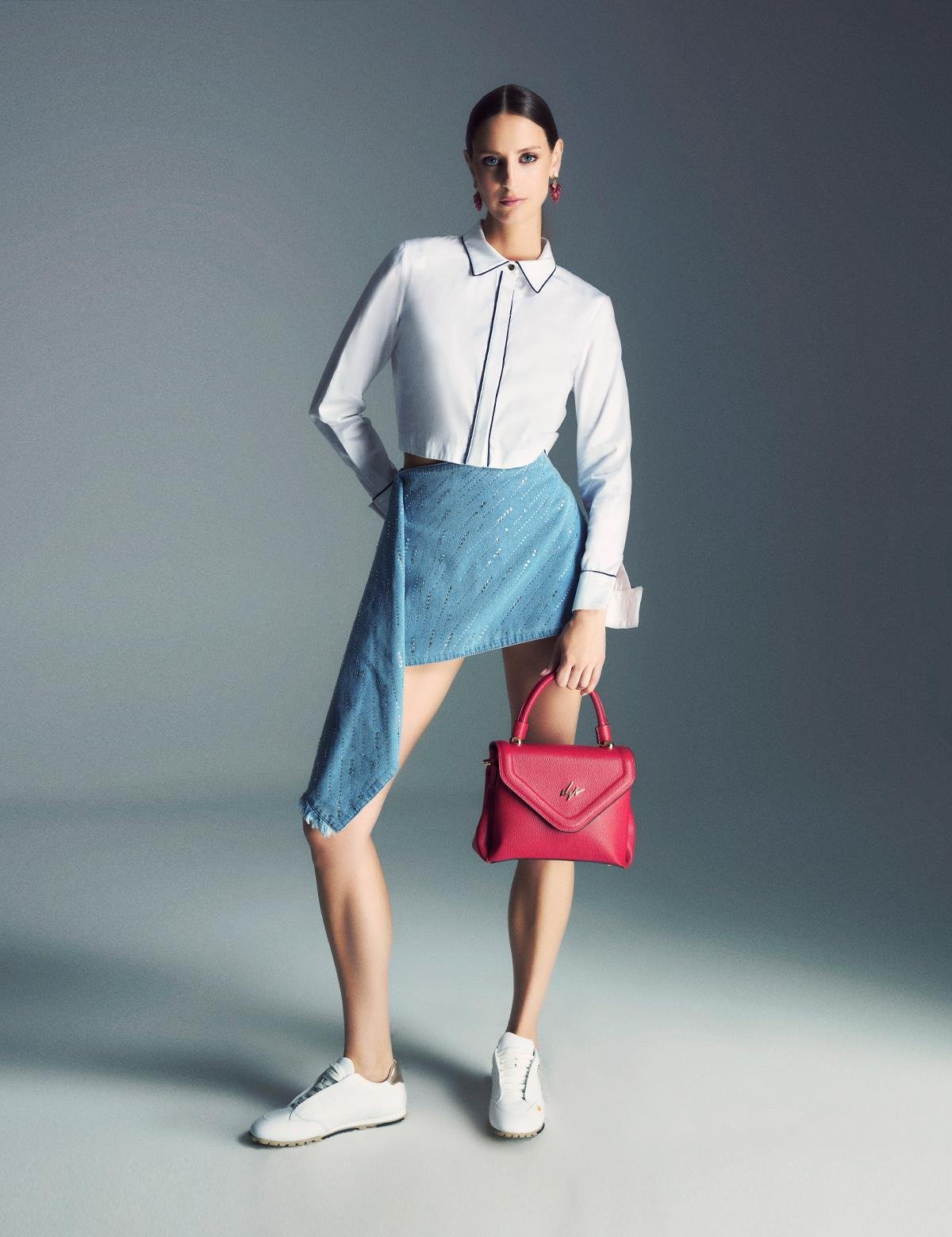 Silva Navy Blue Women's Shirt