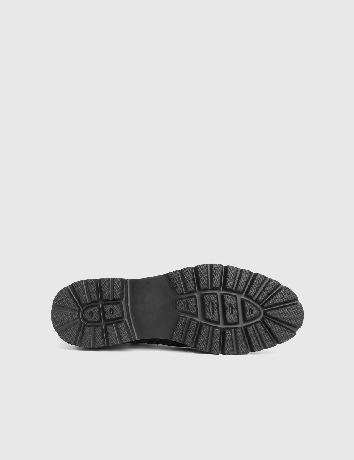 Tetrin Black Leather Men's Boot