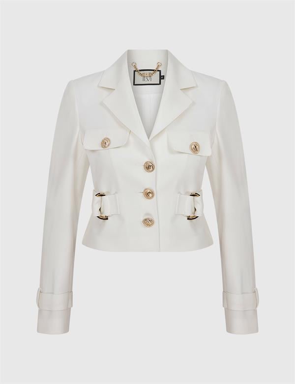 Tomris Ecru Women's Jacket