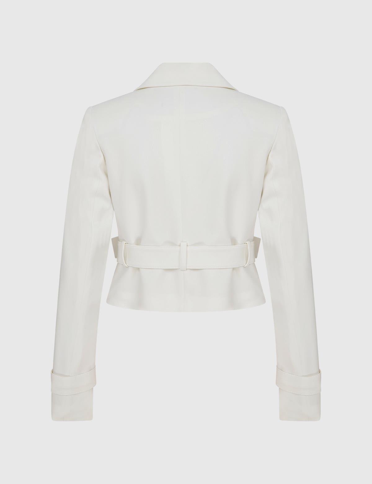 Tomris Ecru Women's Jacket