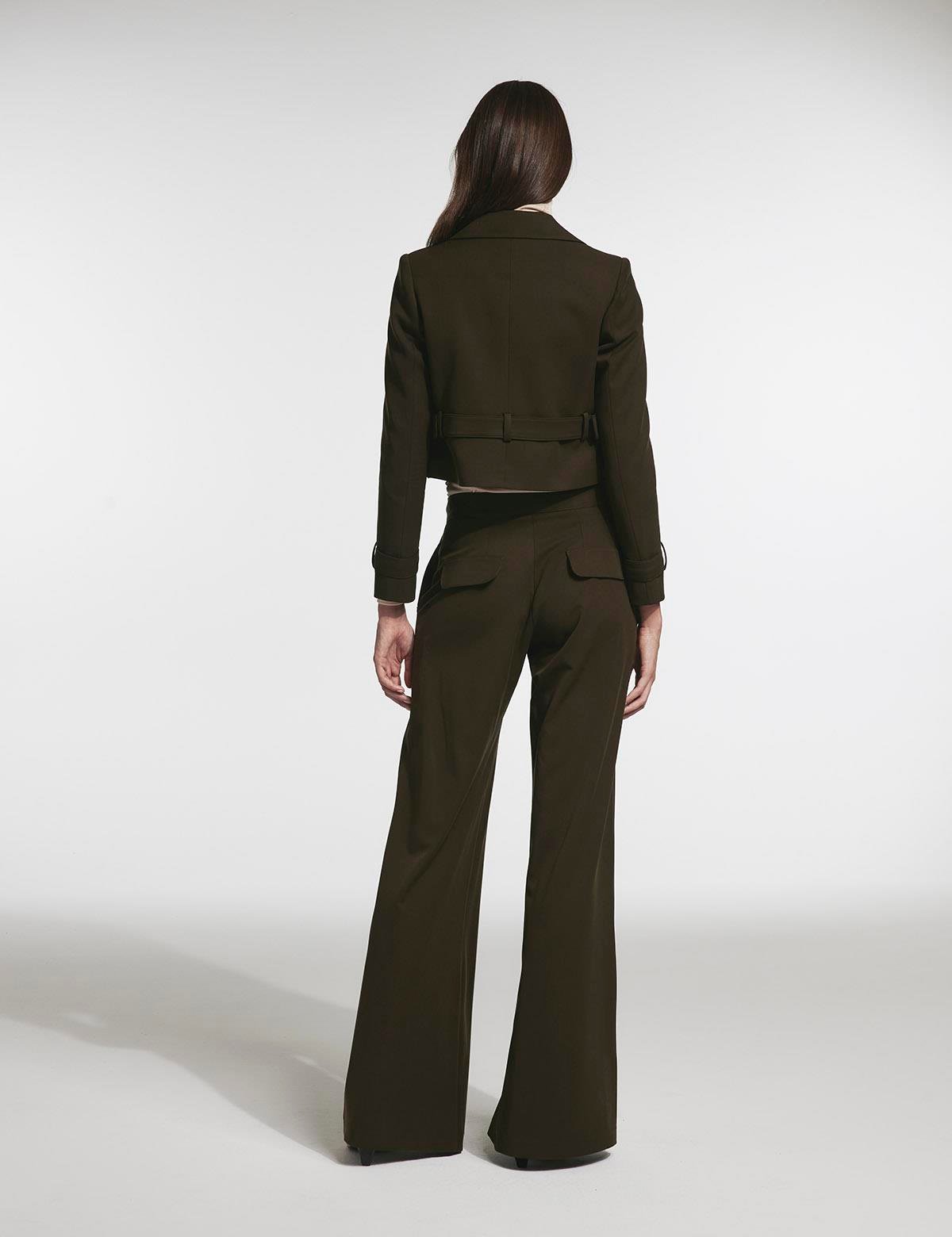 Tomris Khaki Women's Jacket