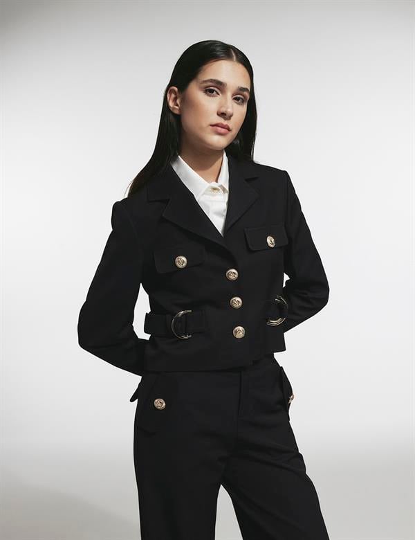 Tomris Black Women's Jacket