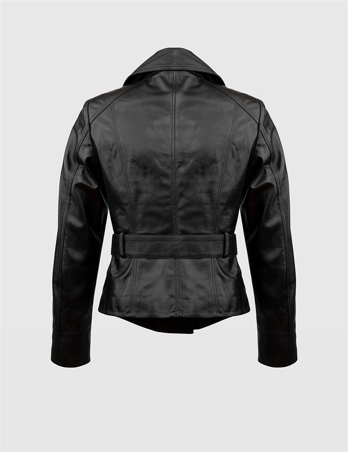 Torir Black Women's Leather Jacket