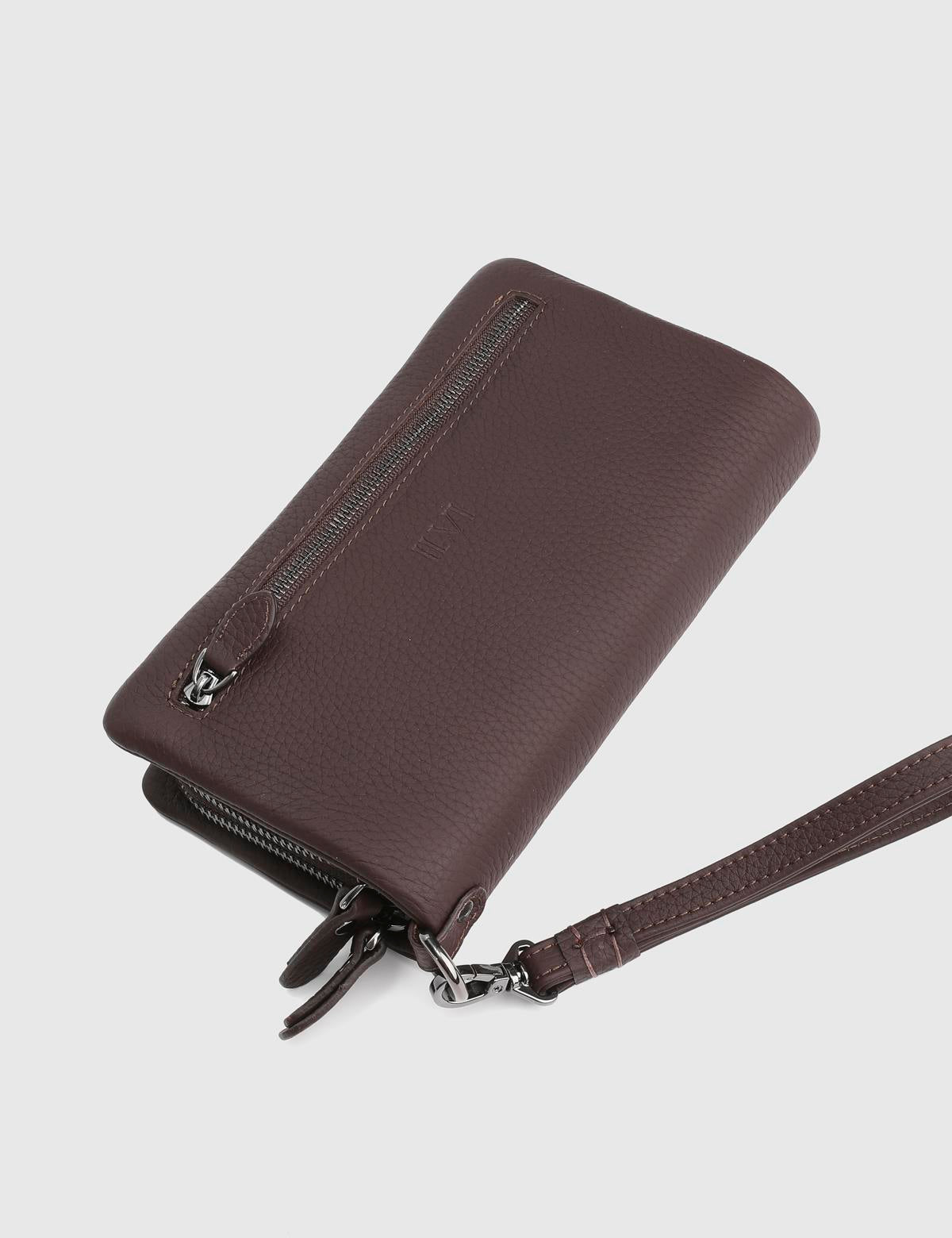 Trujilo Brown Floater Leather Men's Handbag