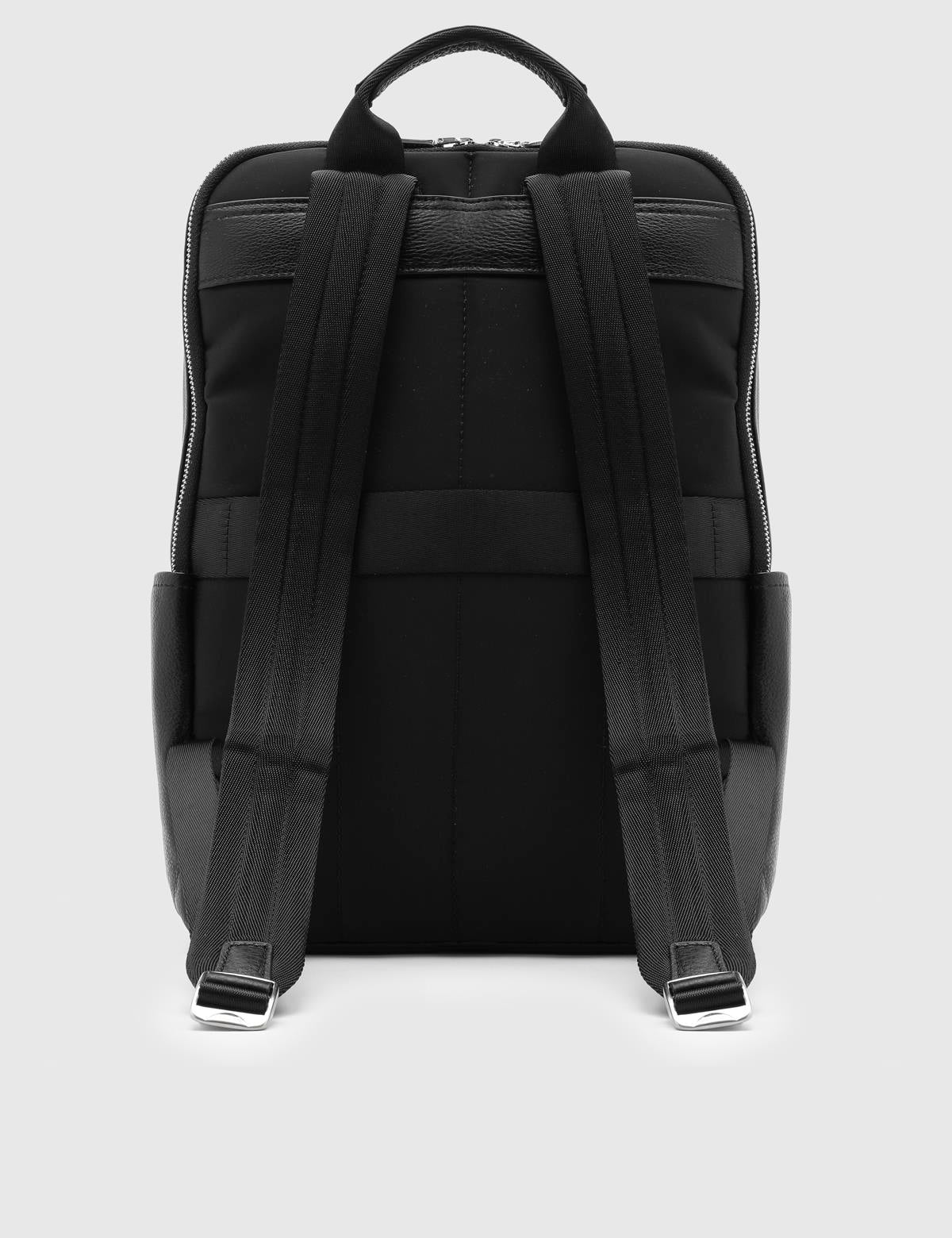 Tyler Black Leather Men's Backpack