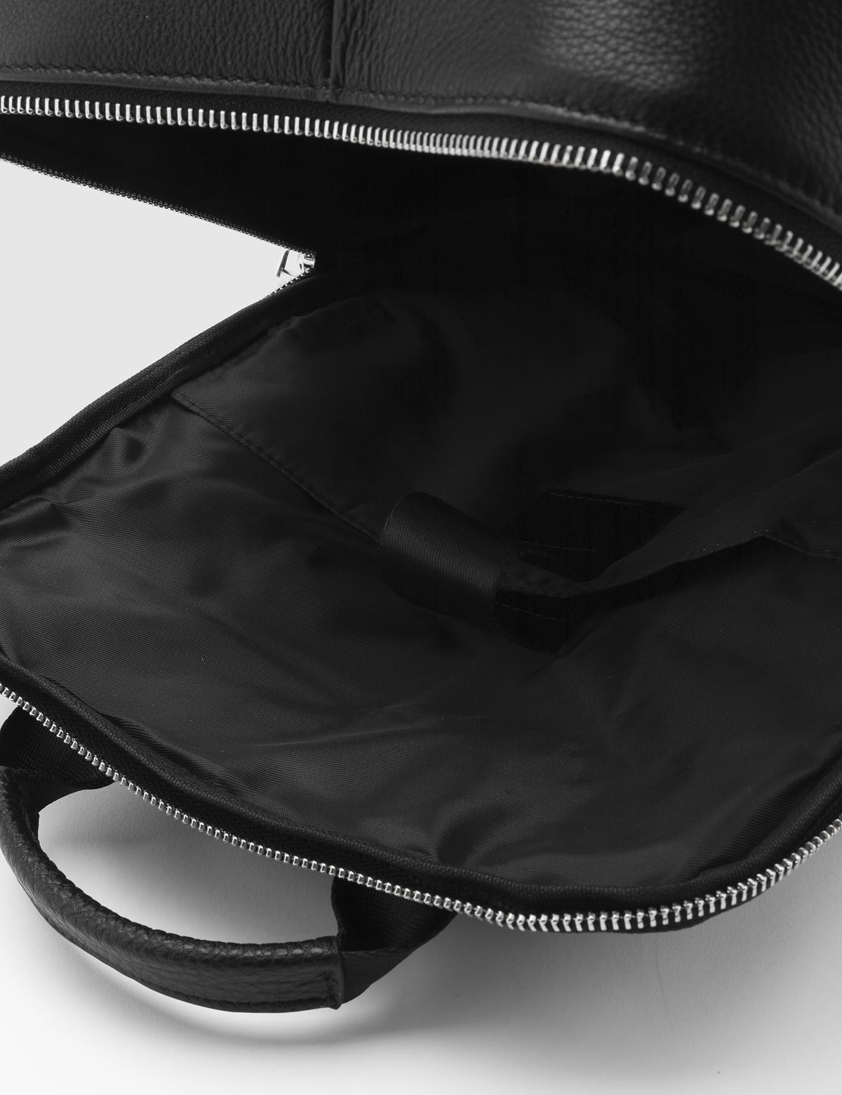 Tyler Black Leather Men's Backpack