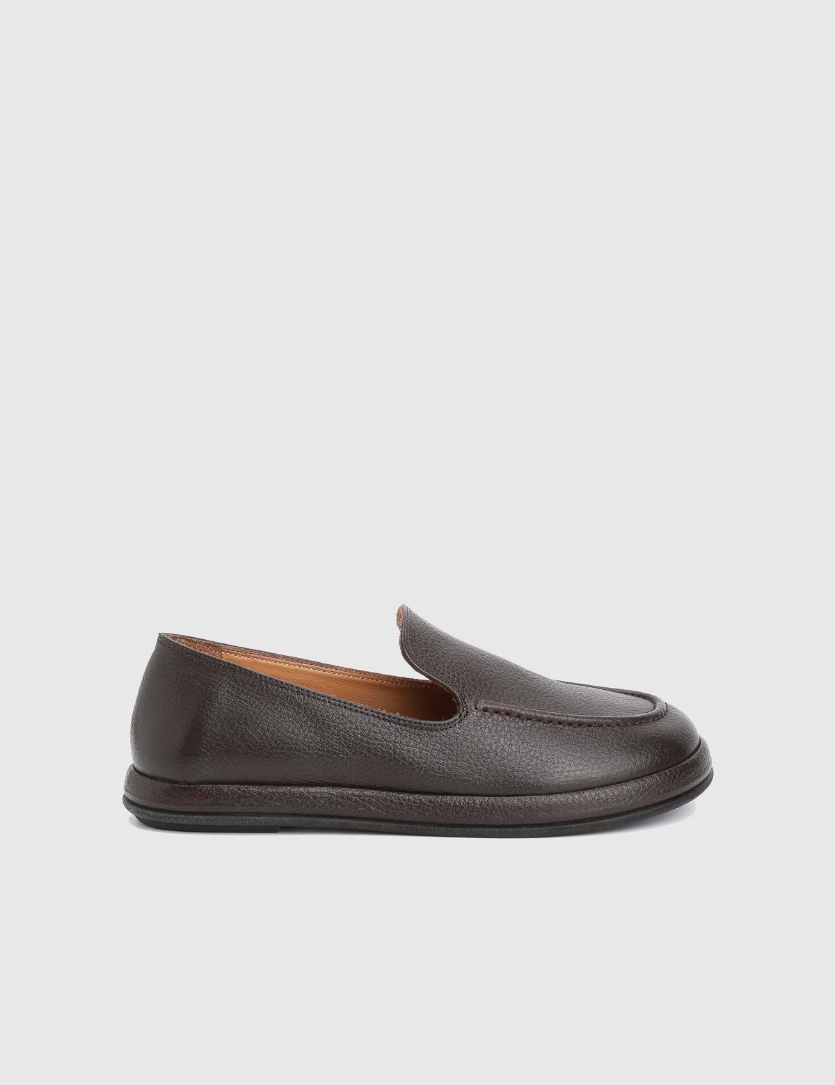 Vili Brown Floater Leather Women's Loafer