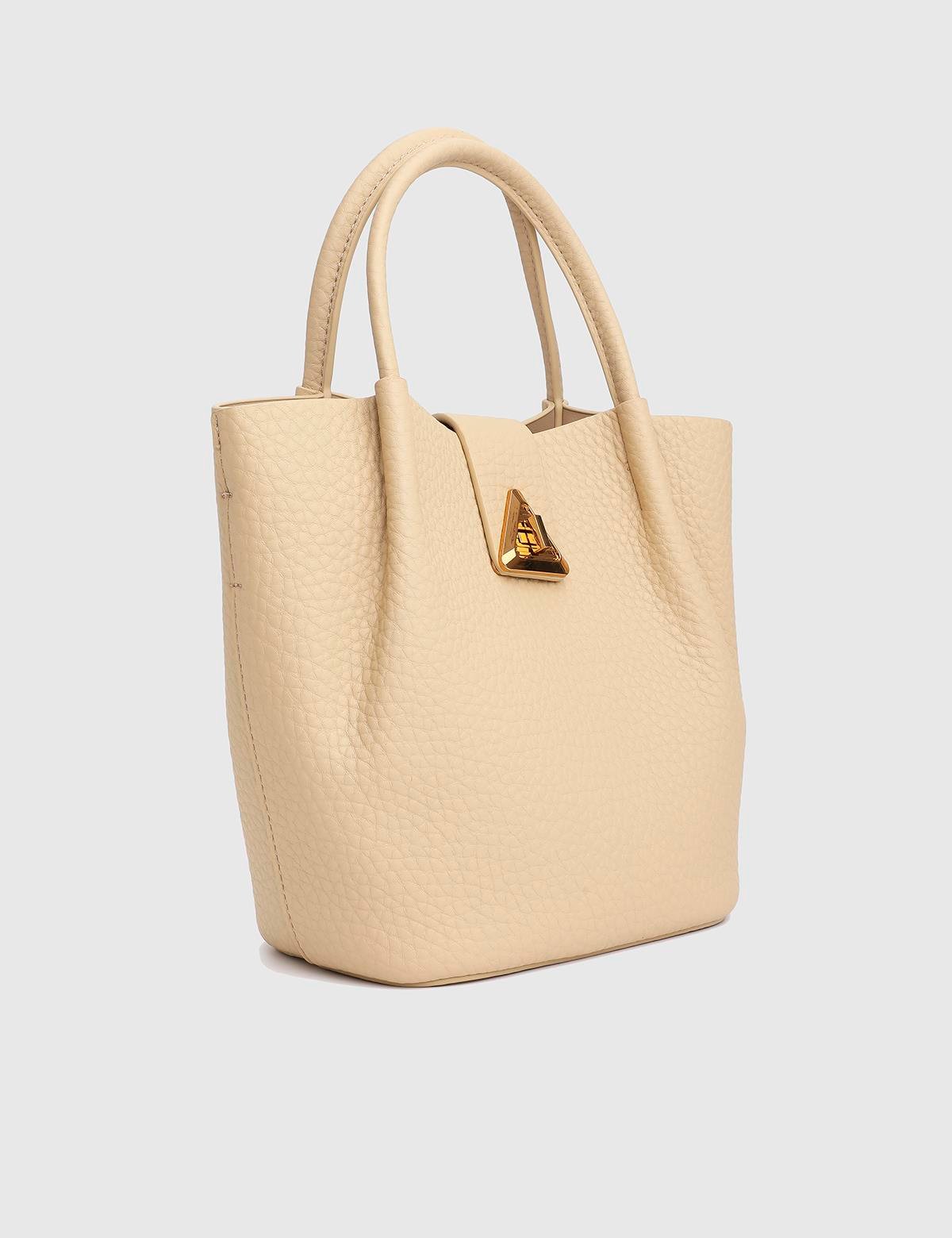 Vitorio Beige Women's Handbag