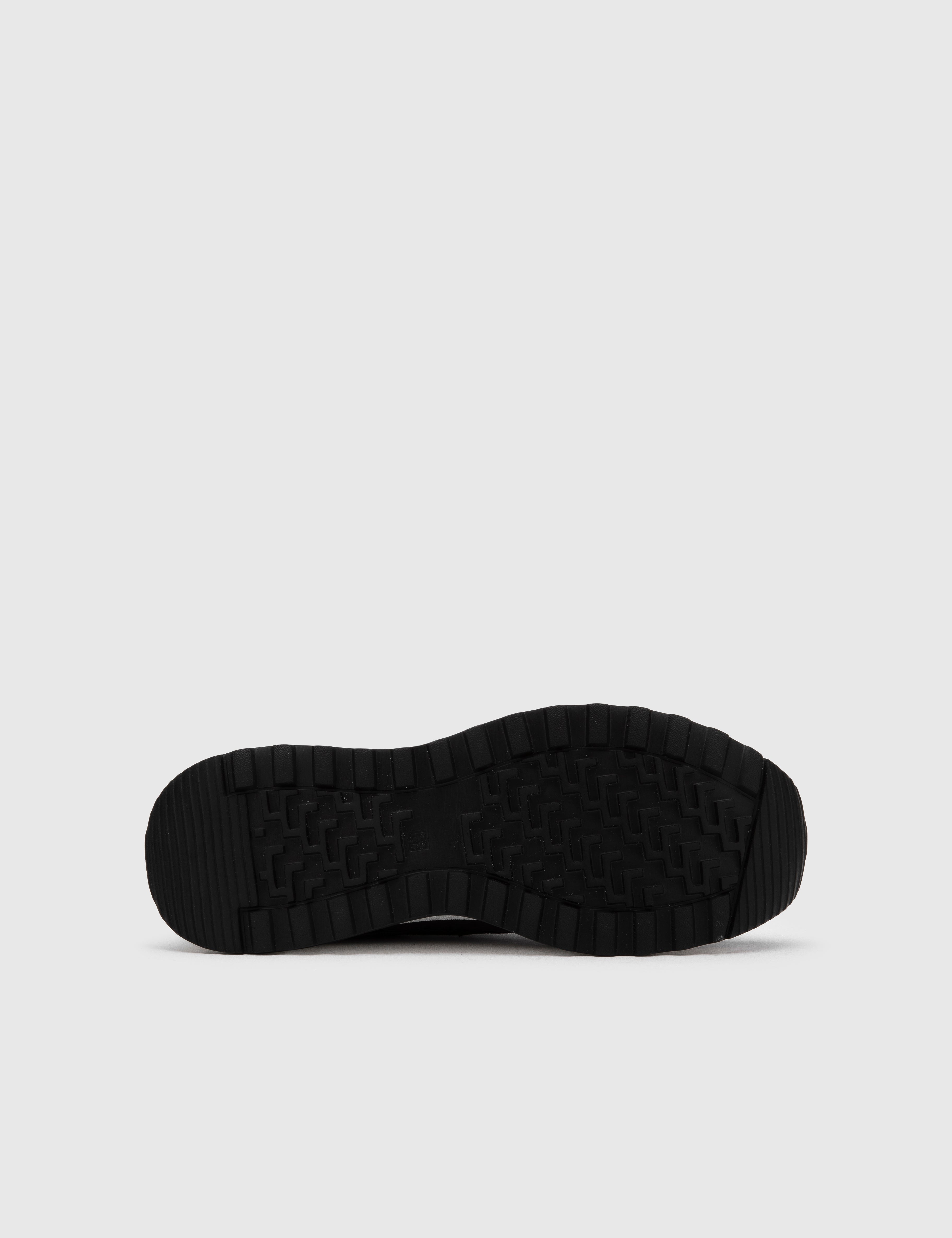 Baar Herren-Sneaker aus schwarzem Wildleder und Stoff