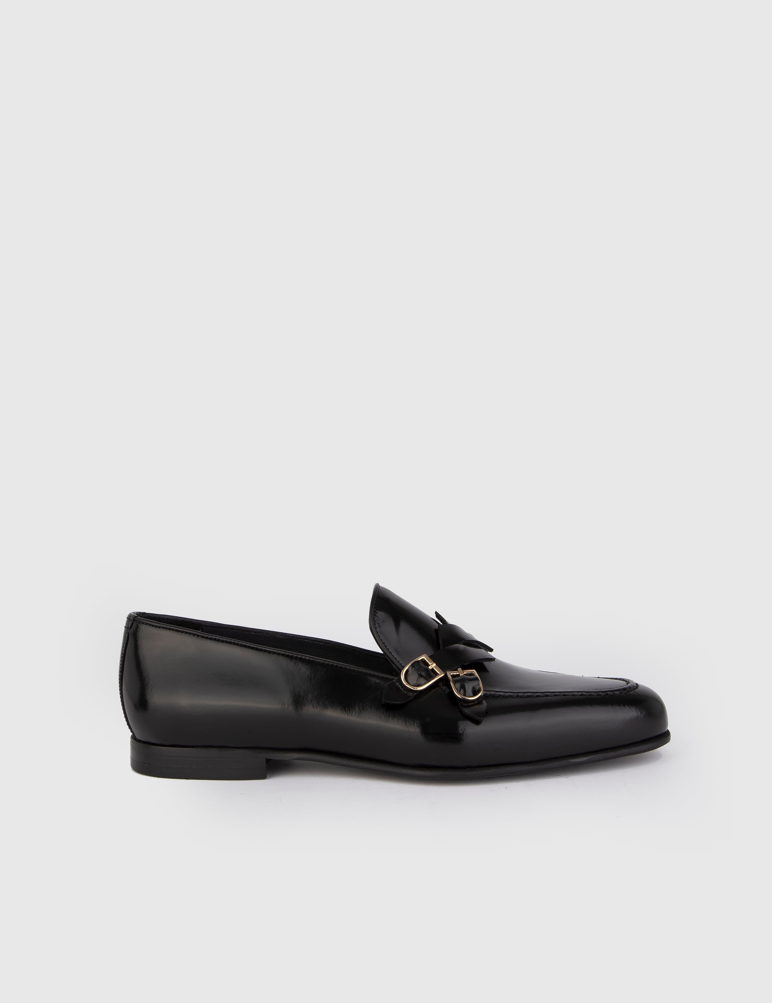 Conroy Herren-Loafer aus schwarzem Florentic-Leder