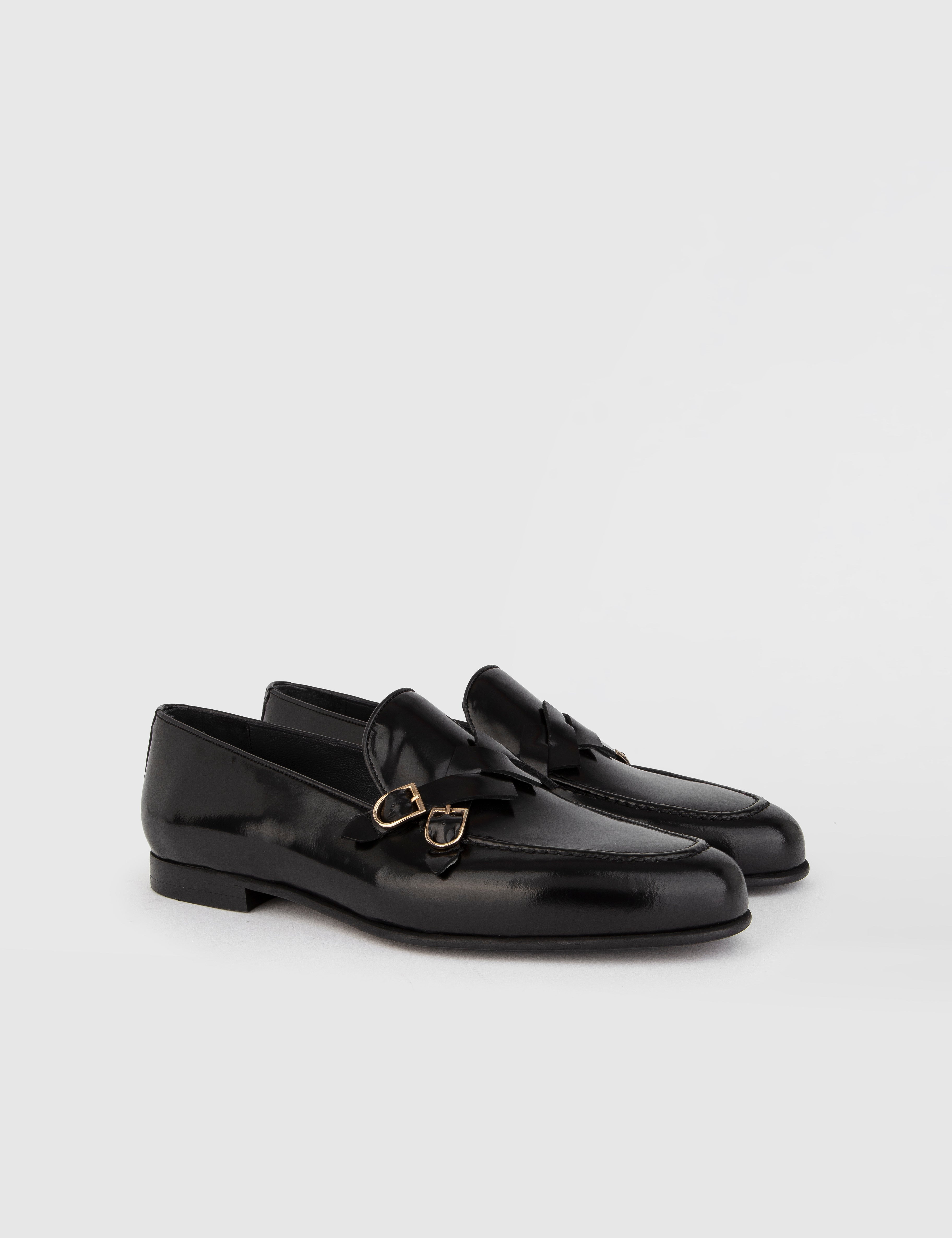 Conroy Black Florentic Leather Men's Loafer