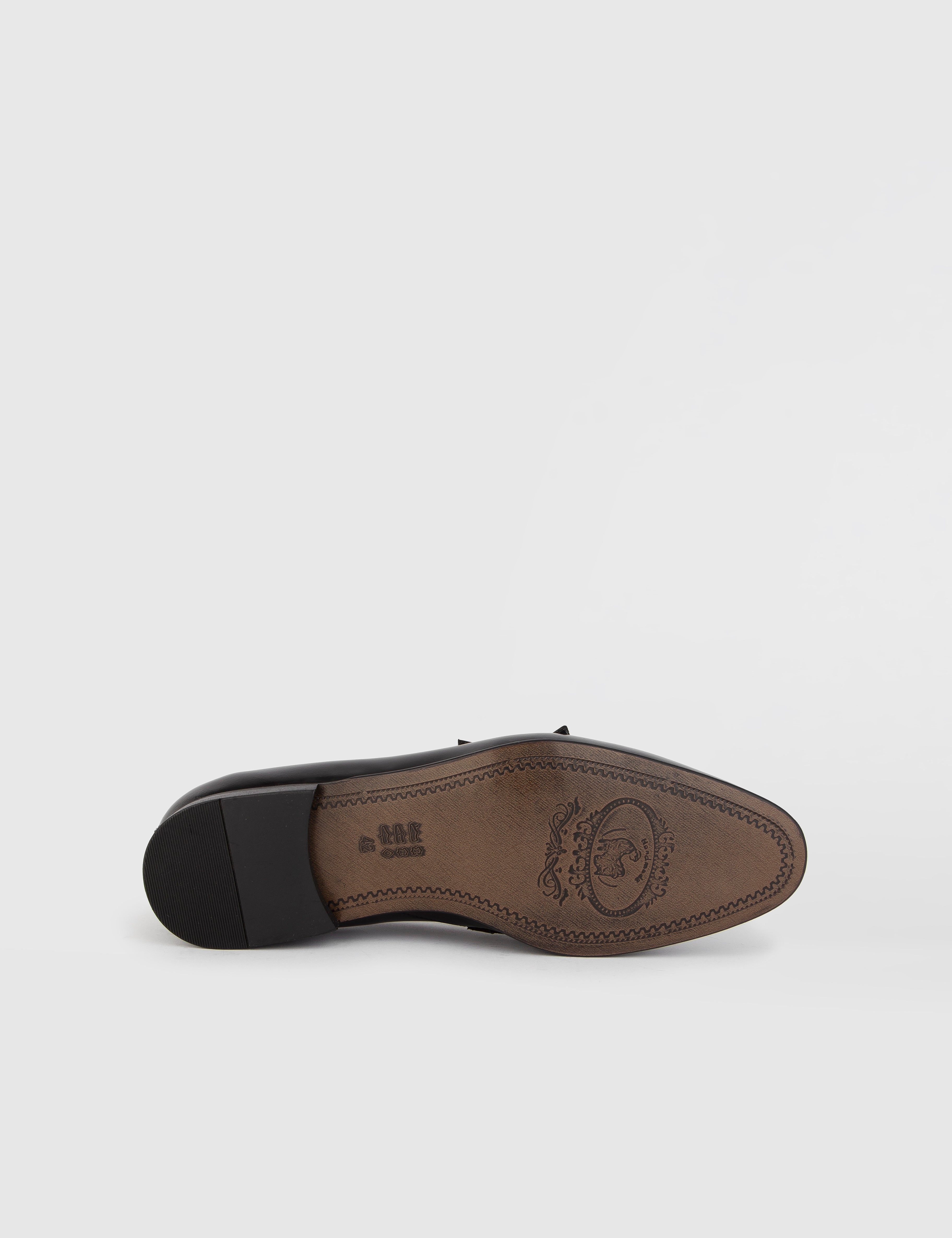Conroy Black Florentic Leather Men's Loafer